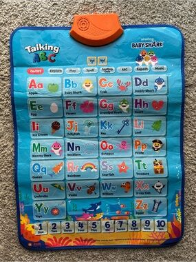 Pinkfong Baby Shark Talking ABC Learning Mat Educational Toy